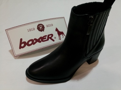 Boxer Shoes Σχ. 93013 "Τακούνι Λάστιχα" Δέρμα [93013]